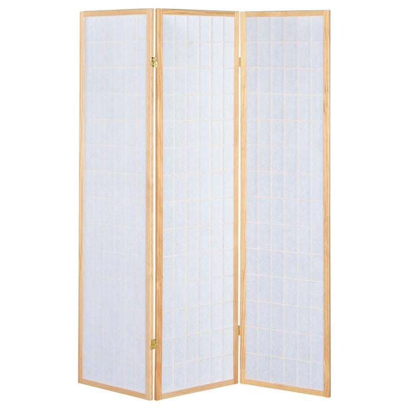 Carrie - 3-Panel Room Divider Folding Shoji Screen - JaxCo Furniture