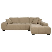 Octavia - Upholstered Sectional Chaise Sofa - JaxCo Furniture
