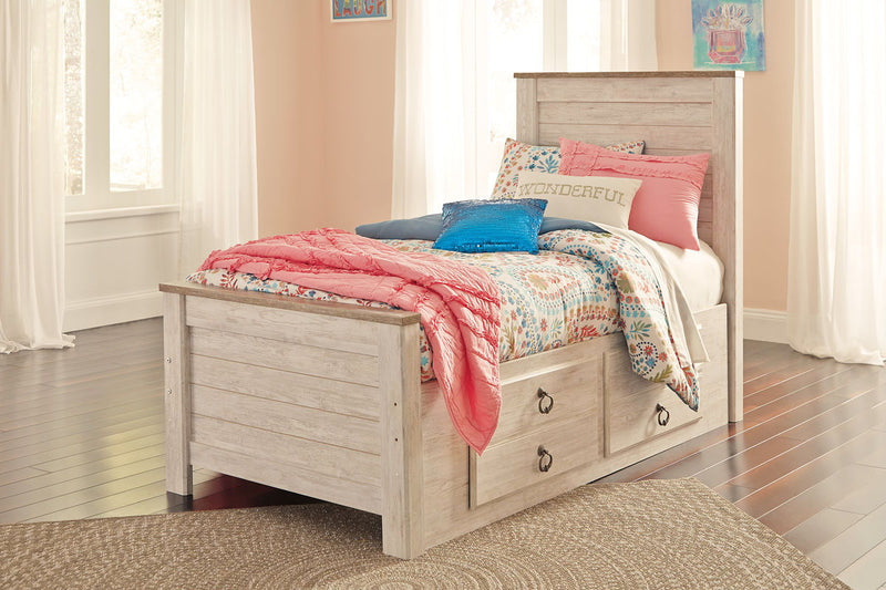 Willowton - Panel Bed - JaxCo Furniture