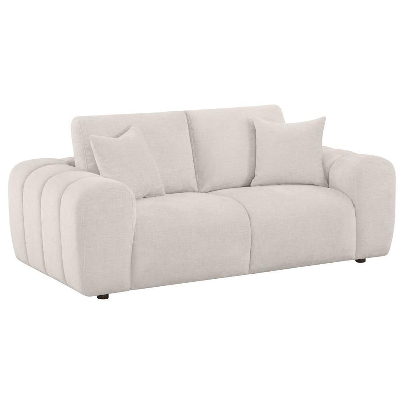 Burnett - Chenille Upholstered Sofa Set - JaxCo Furniture