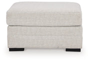 Koralynn - Stone - Oversized Accent Ottoman - JaxCo Furniture