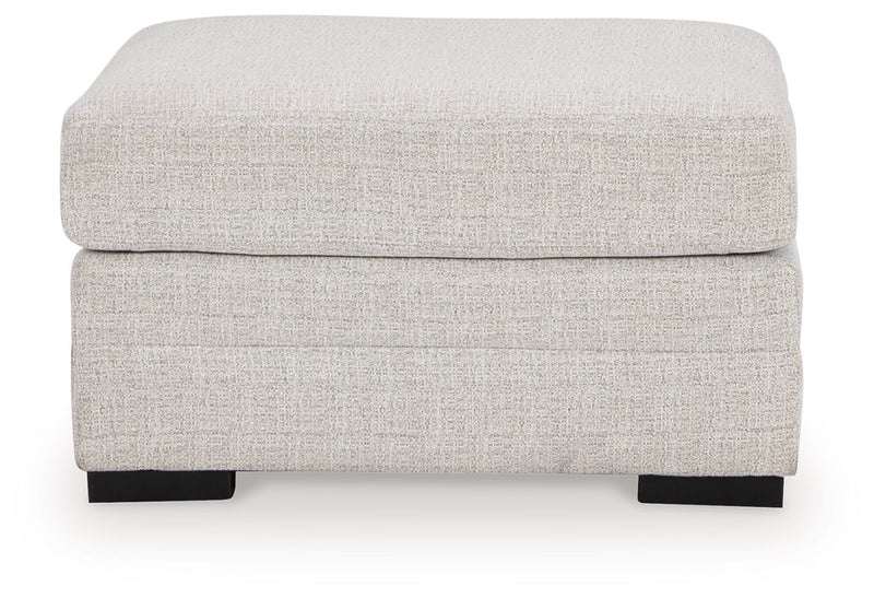 Koralynn - Stone - Oversized Accent Ottoman - JaxCo Furniture