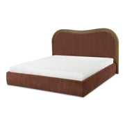 Camilla - Queen Bed - Chestnut - JaxCo Furniture