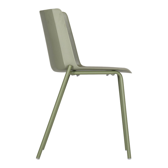 Silla - Outdoor Dining Dining Chair (Set of 2) - Sage Green - JaxCo Furniture