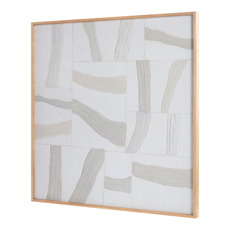 Configured - Framed Painting - White - JaxCo Furniture