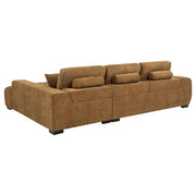 Octavia - Fabric Upholstered Sectional Chaise Sofa - JaxCo Furniture