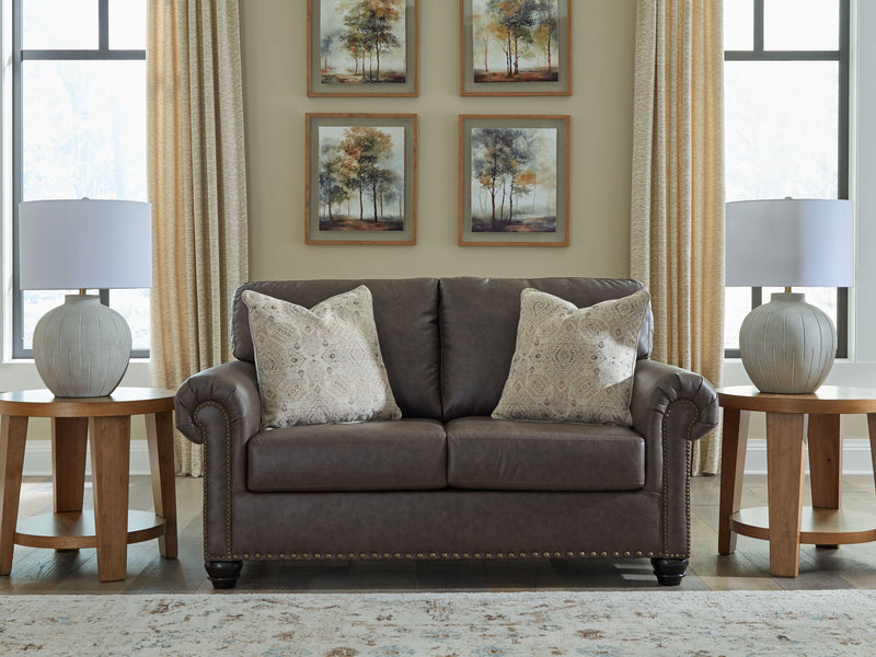 Roxmere - Umber - Loveseat - JaxCo Furniture
