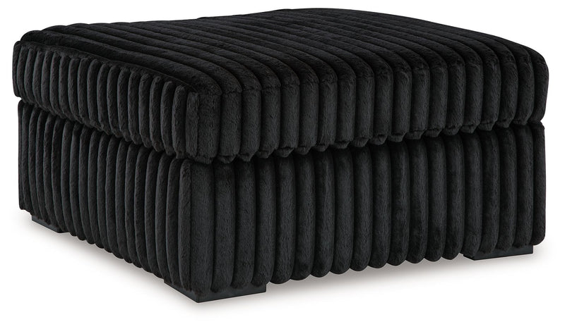 Midnight-Madness - Oversized Accent Ottoman - JaxCo Furniture