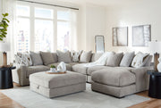 Aslan Court - Sectional With Ottoman Set - JaxCo Furniture