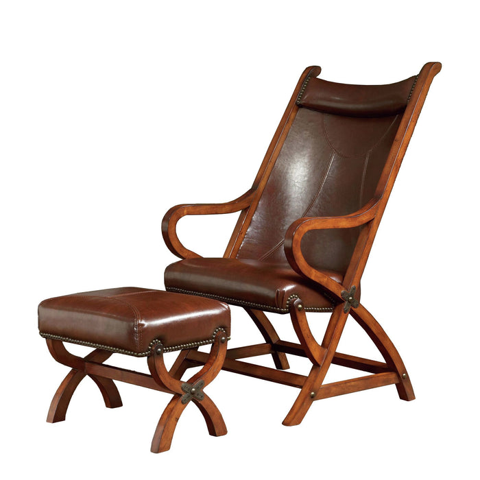 Hunter - Chair & Ottoman - JaxCo Furniture