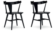 Gretlynn - Black - Dining Room Side Chair (Set of 2) - JaxCo Furniture