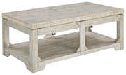 Fregine - Whitewash - Lift Top Cocktail Table - JaxCo Furniture