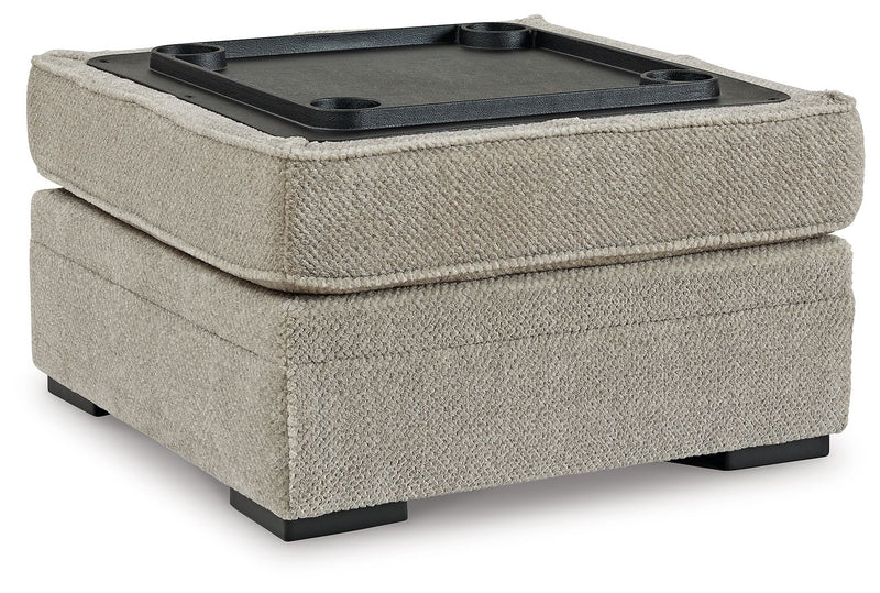 Calnita - Sisal - Ottoman With Storage - JaxCo Furniture