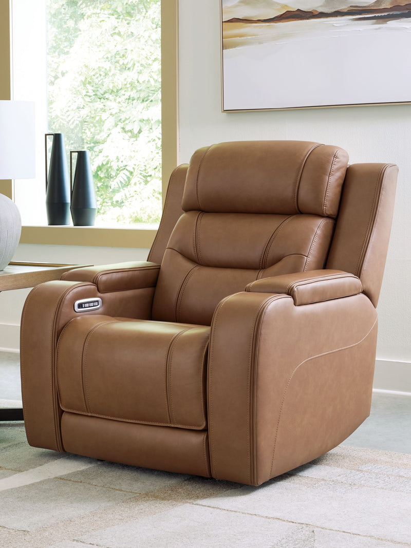 Knightington - Power Recliner With Audio Seating - JaxCo Furniture
