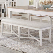 Americana Modern Dining - Upholstered Bench - Cotton - JaxCo Furniture