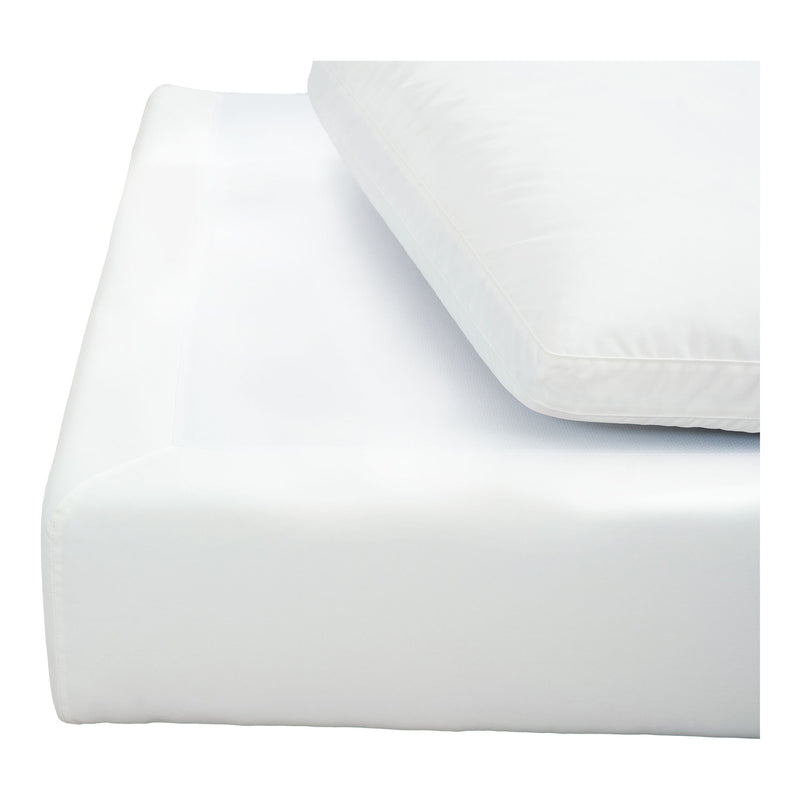 Miles - 5 Piece Outdoor Modular - White - JaxCo Furniture