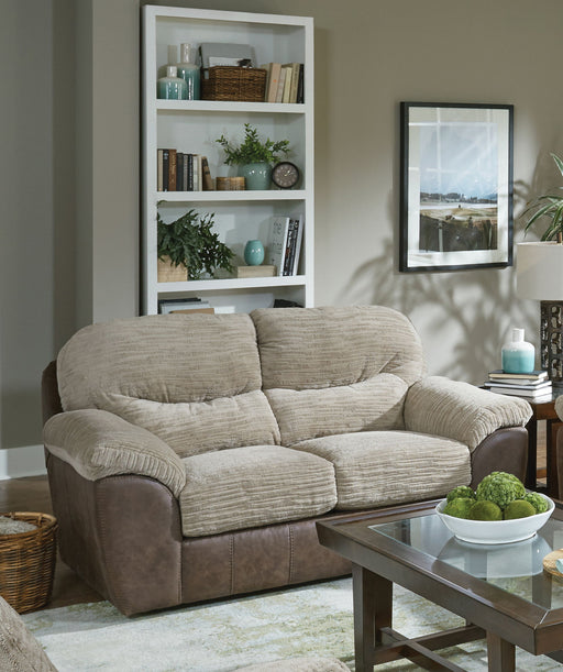 McMahon - Gliding Loveseat - Bark - JaxCo Furniture