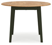 Gesthaven - Round Dining Room Drop Leaf Table - JaxCo Furniture