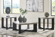 Sharstorm - Two-tone Gray - Occasional Table Set (Set of 3) - JaxCo Furniture