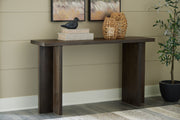 Jalenry - Grayish Brown - Console Sofa Table - JaxCo Furniture