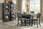 Tyler Creek - Counter Height Table Set - JaxCo Furniture
