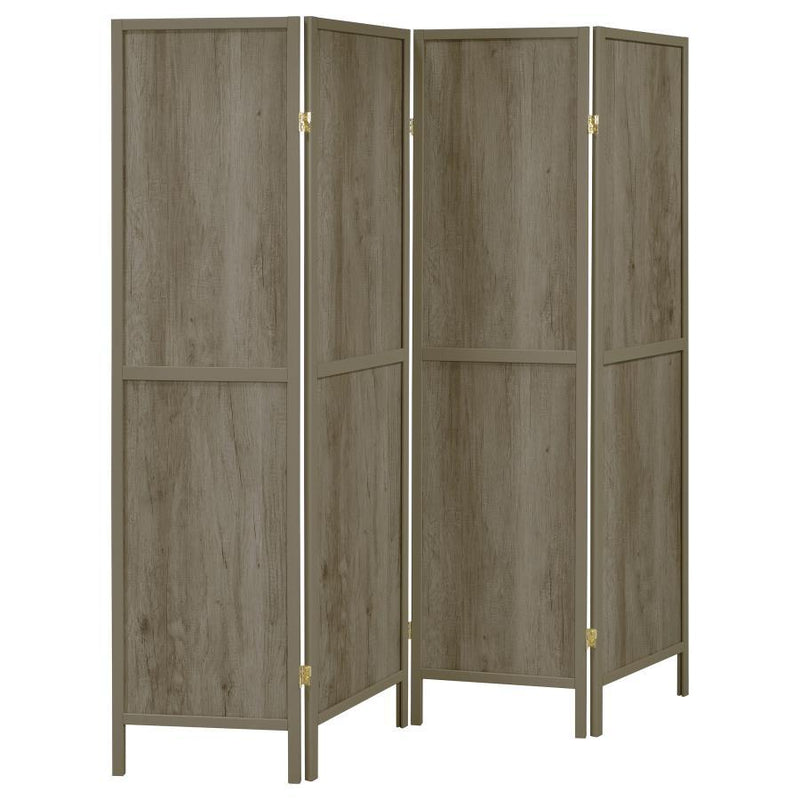 Deepika - 4-Panel Room Divider Folding Screen - JaxCo Furniture