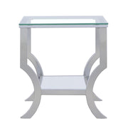 Saide - Rectangular Glass Top Table - JaxCo Furniture