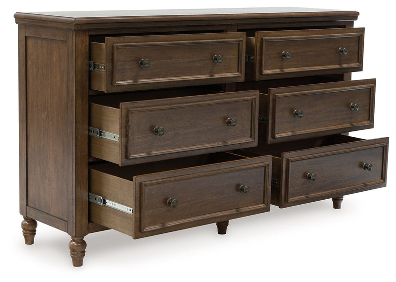 Sturlayne - Brown - Dresser - JaxCo Furniture
