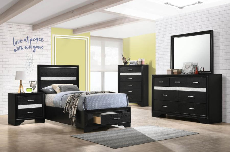 Miranda - Storage Bedroom Set - JaxCo Furniture