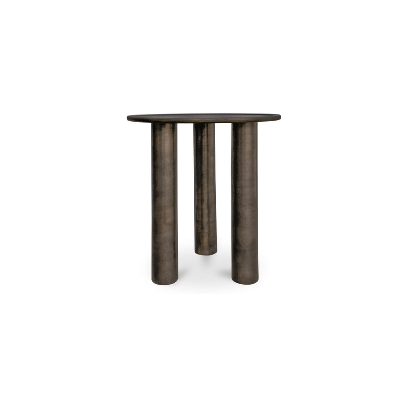 Deacon - Outdoor Side Table - Deep Bronze - JaxCo Furniture