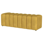Summer - Fabric Upholstered Tufted Accent Bench - JaxCo Furniture