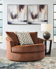Laylabrook - Oversized Swivel Accent Chair - JaxCo Furniture