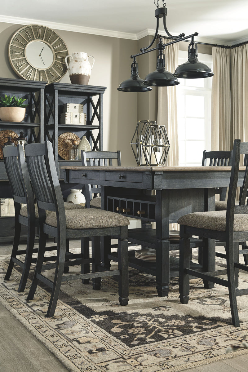 Tyler Creek - Counter Height Table Set - JaxCo Furniture