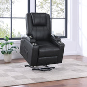 Armstrong - Upholstered Power Lift Massage Recliner - JaxCo Furniture