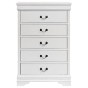 Louis Philippe - Five-drawer Chest - JaxCo Furniture