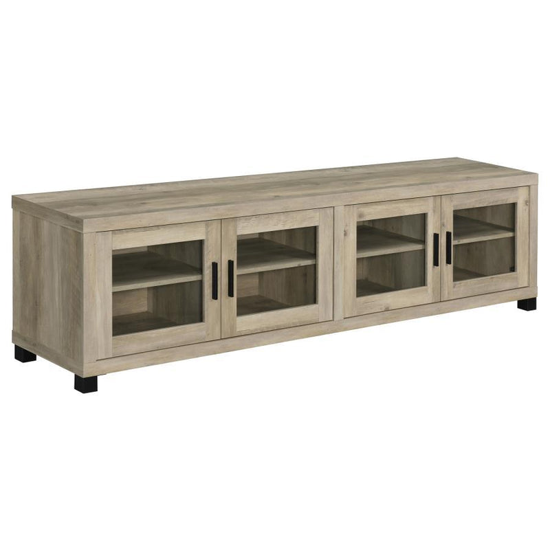 Sachin - 4-Door Engineered Wood TV Stand - JaxCo Furniture