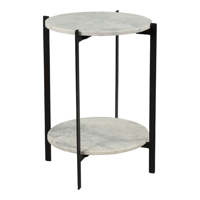 Melanie - Accent Table - White - JaxCo Furniture