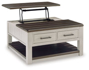 Darborn - Gray / Brown - Lift Top Cocktail Table - JaxCo Furniture