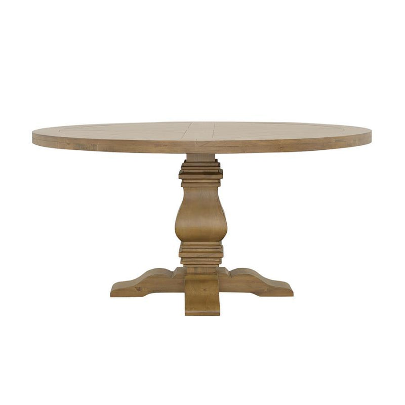 Florence - Round Pedestal Base Dining Table - JaxCo Furniture