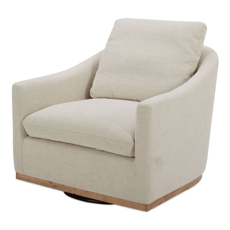 Linden - Swivel Chair - Soft Beige - JaxCo Furniture