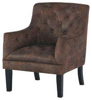 Drakelle - Mahogany - Accent Chair - JaxCo Furniture