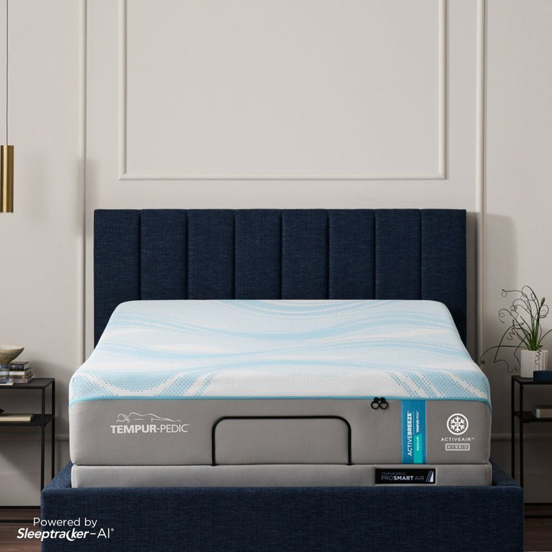 Tempur-Breeze - Tempur-ActiveBreeze Medium Hybrid Mattress - JaxCo Furniture