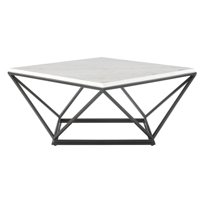 Riko - Square Coffee Table - Black - 36" - JaxCo Furniture