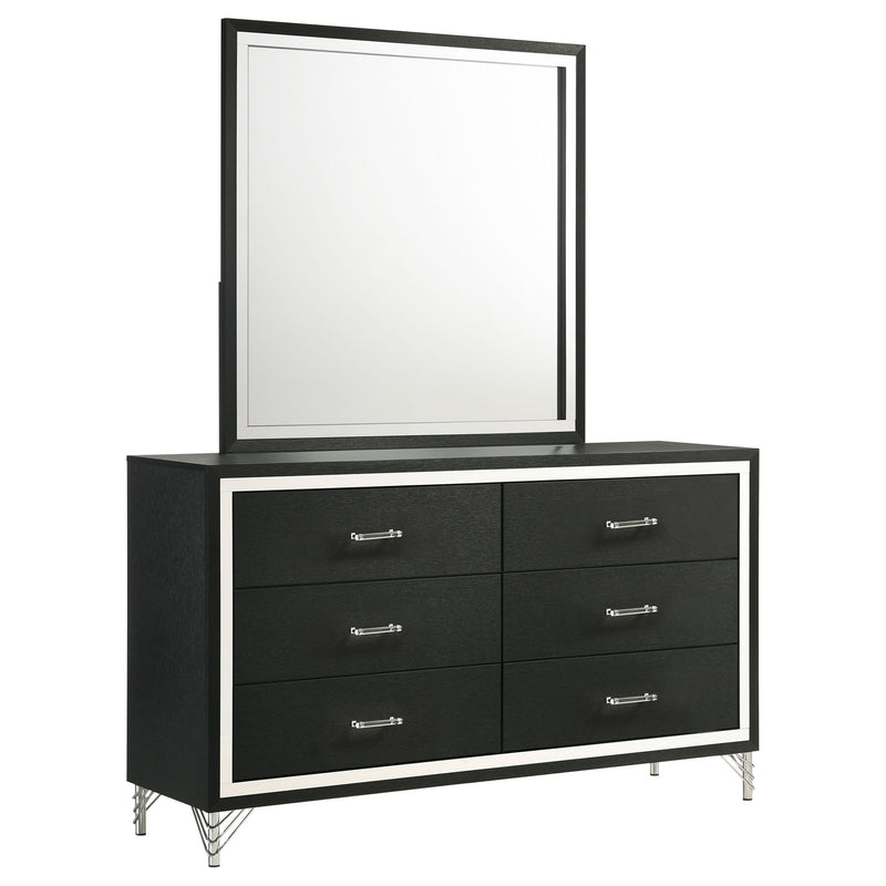 Lucia - 6-Drawer Dresser - JaxCo Furniture
