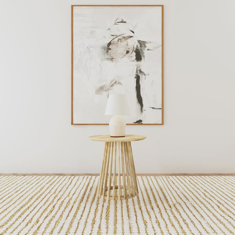 Touhy - Round Solid Wood Table - JaxCo Furniture