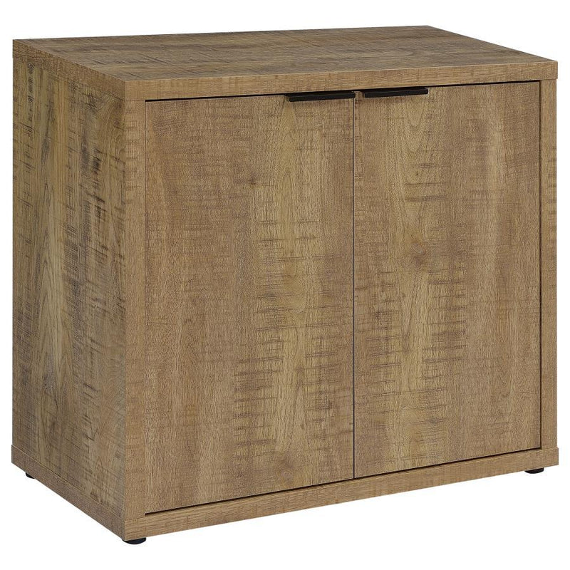 Pepita - 2 Door Engineered Wood Accent Cabinet - Mango Brown - JaxCo Furniture