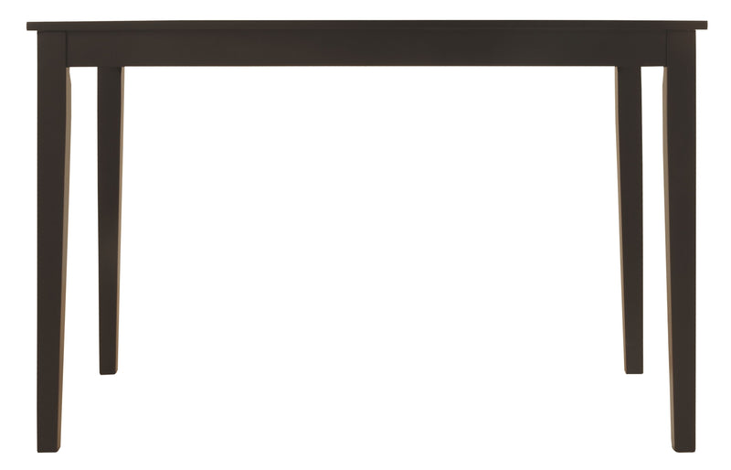 Kimonte - Dark Brown - Rectangular Dining Room Table - JaxCo Furniture