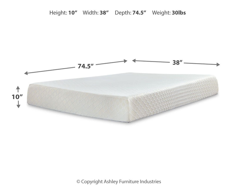 Chime - Firm Memory Foam Mattress - JaxCo Furniture