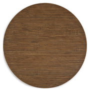 Mackifeld - Warm Brown - Round Cocktail Table - JaxCo Furniture
