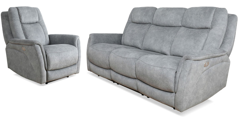 Linus - Power Reclining Sofa Set - JaxCo Furniture